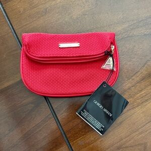 Giorgio Armani clutch/makeup bag